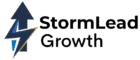 StormLead Growth logo — digital marketing agency for roofing contractors